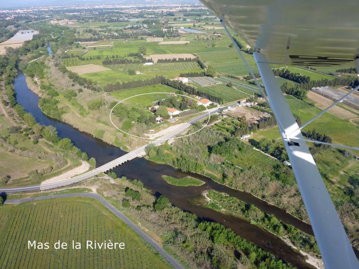 Villelongue-de-la-SalanqueMas De La Riviere别墅 外观 照片